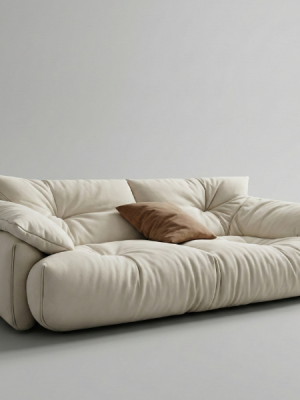 The Clifton - Cream Slouch Cloud Sofa 3-Seater